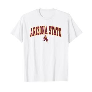 Arizona State Sun Devils Arch Over Mascot  T-Shirt